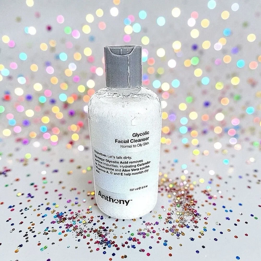 ANTHONY Glycolic Facial Cleanser 8 fl oz Brand New Without Box & Sealed